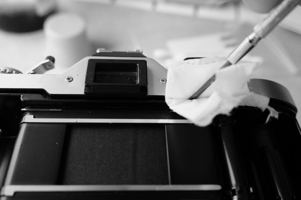 Zunöchst ging es an die Reinigung.